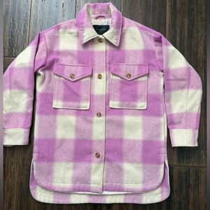 Banana Republic Plaid Shacket